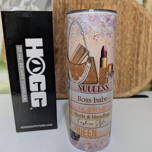 HOGG 20 oz Skinny Tumbler with Fashion Print